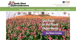 Desktop Screenshot of andymastgreenhouses.com